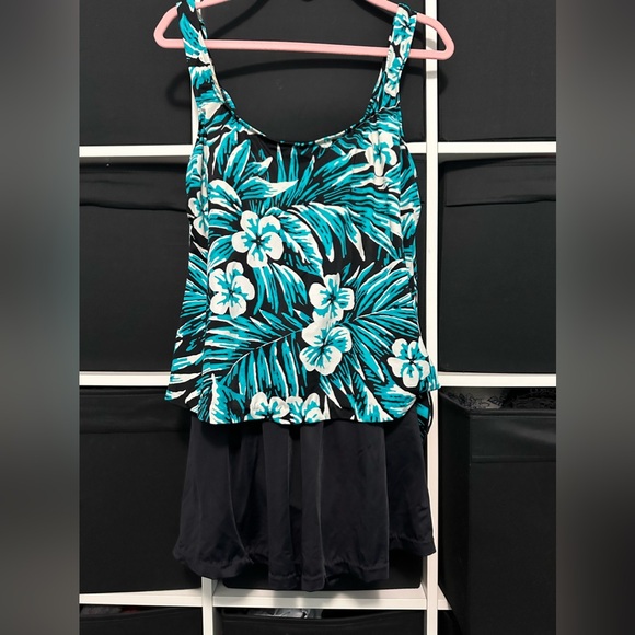 Azul Tropical Floral Tank Top and Skirt Set - Picture 4 of 6